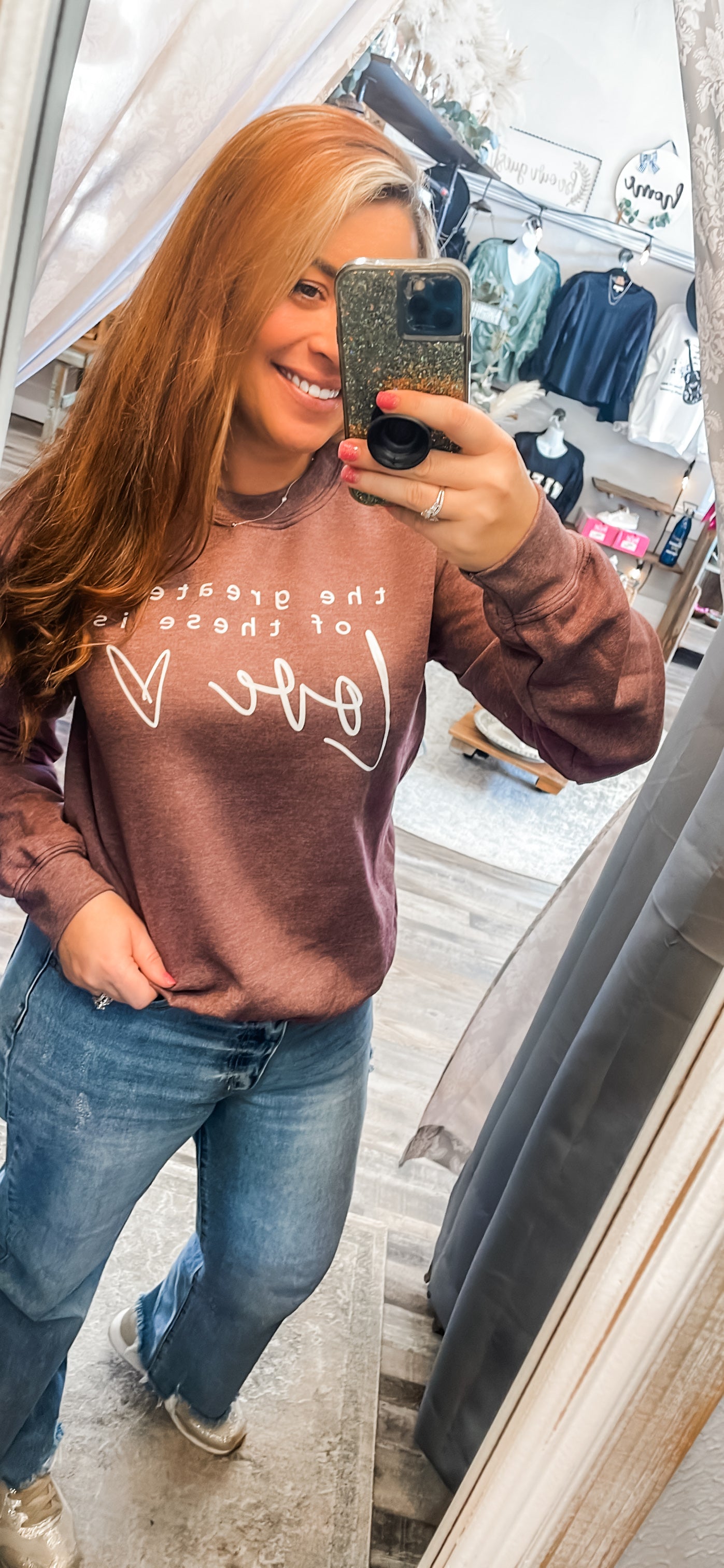Greatest of these is Love Pullover