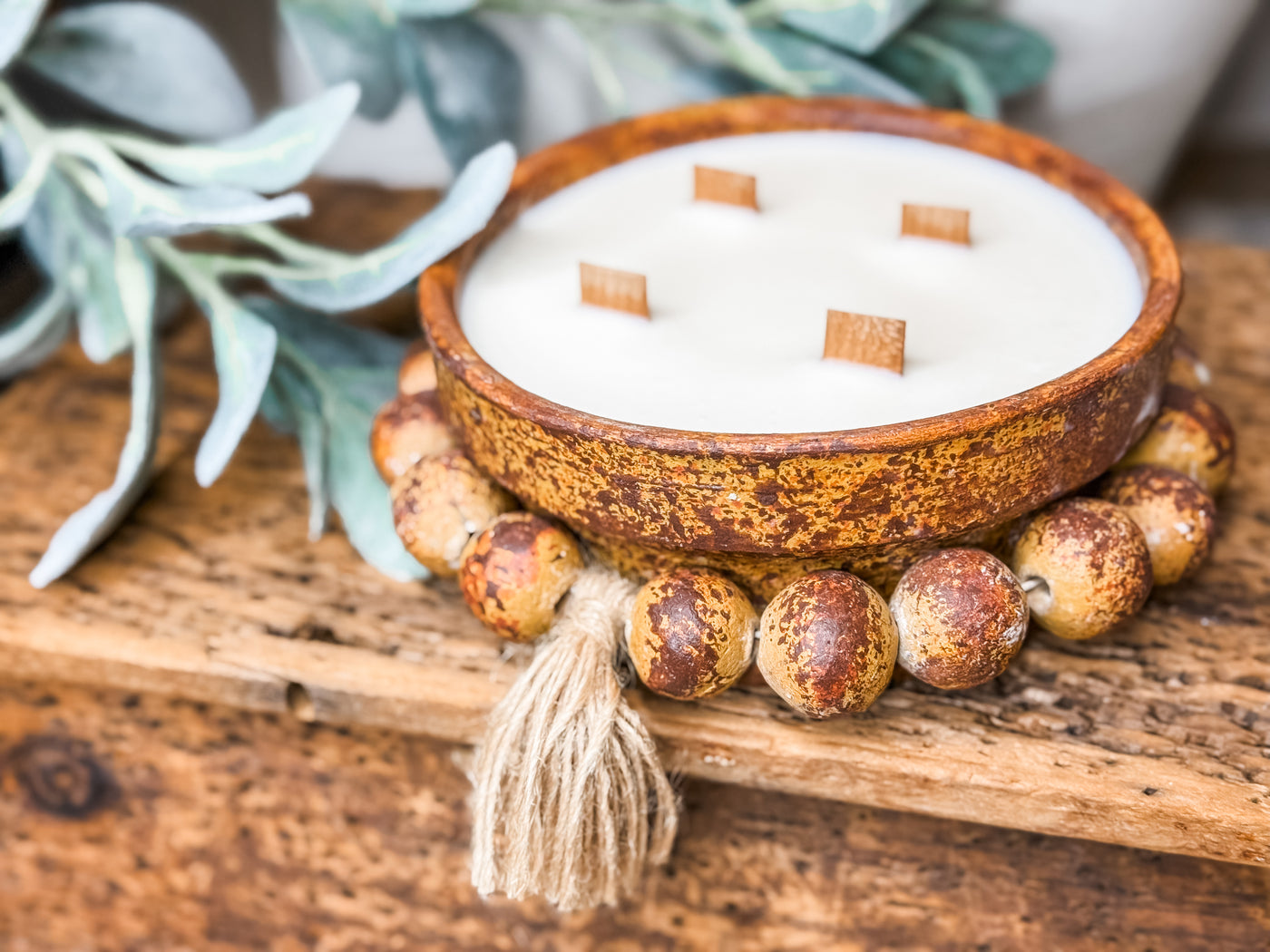 Clay Bowl Candle (Butter Pecan Pie)