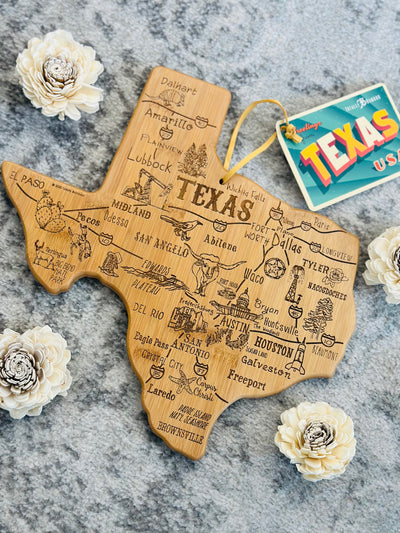 Texas Destination Cutting Board