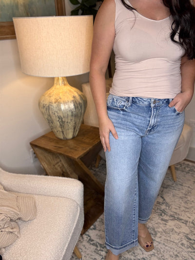 The Ankle Cuffed Jeans