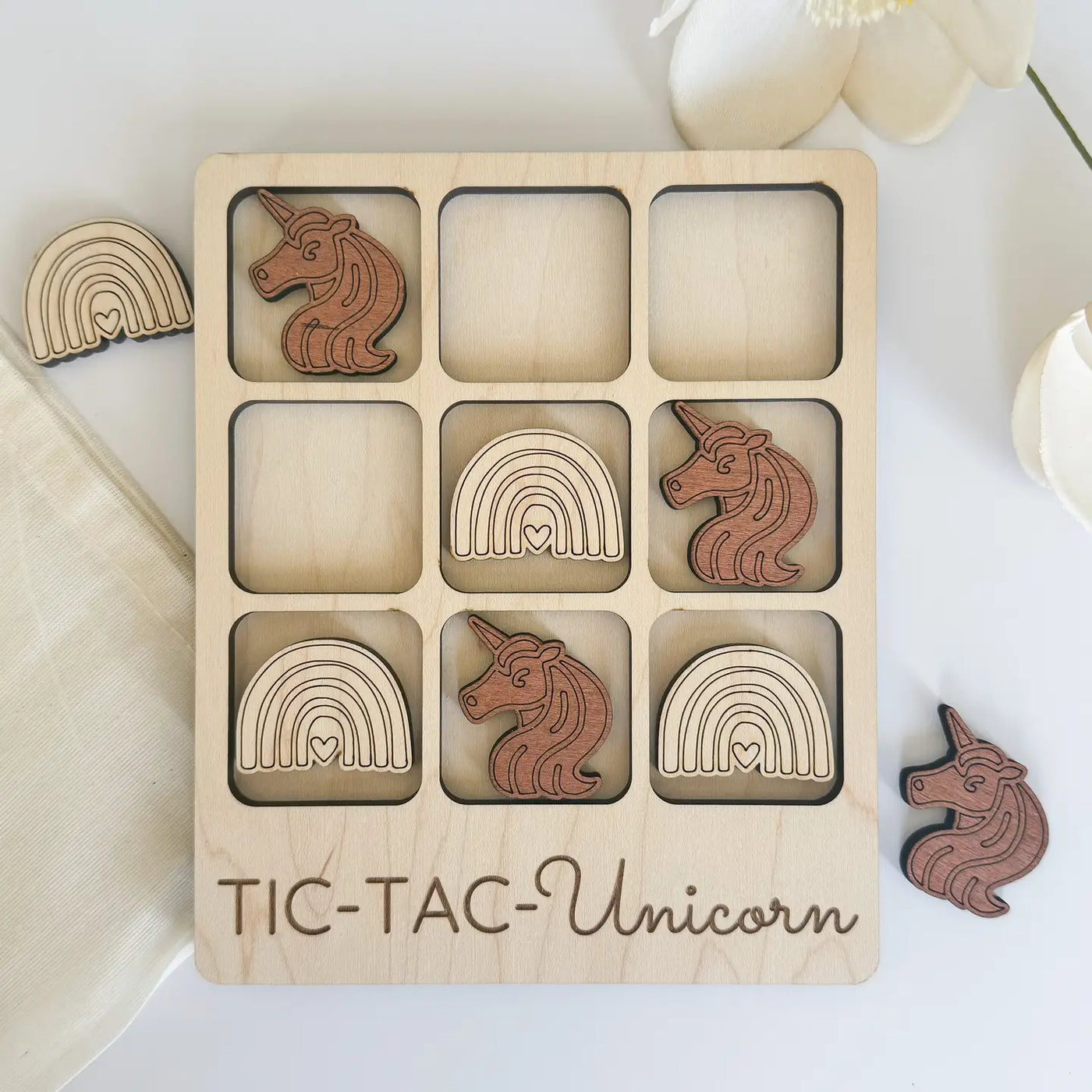 Unicorn Tic-Tac-Toe