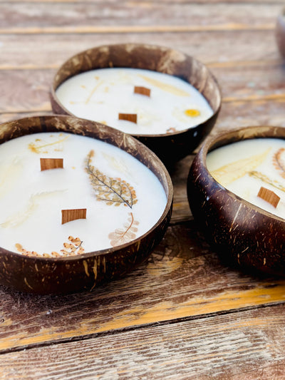 Earthy Coconut Candle- Diva