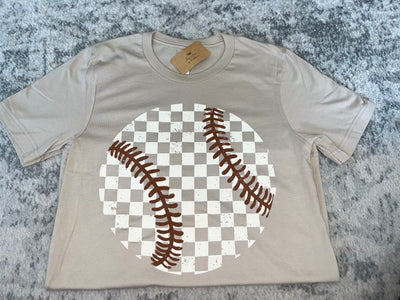 The Checkered Baseball Tee