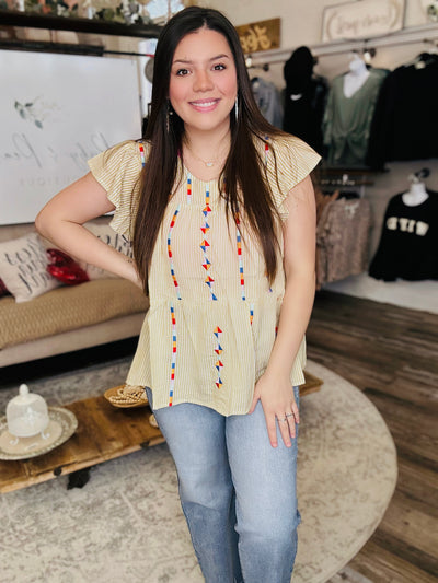 The Mary Babydoll Blouse