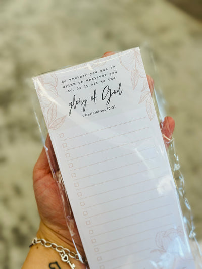 All the Glory of God To-Do List
