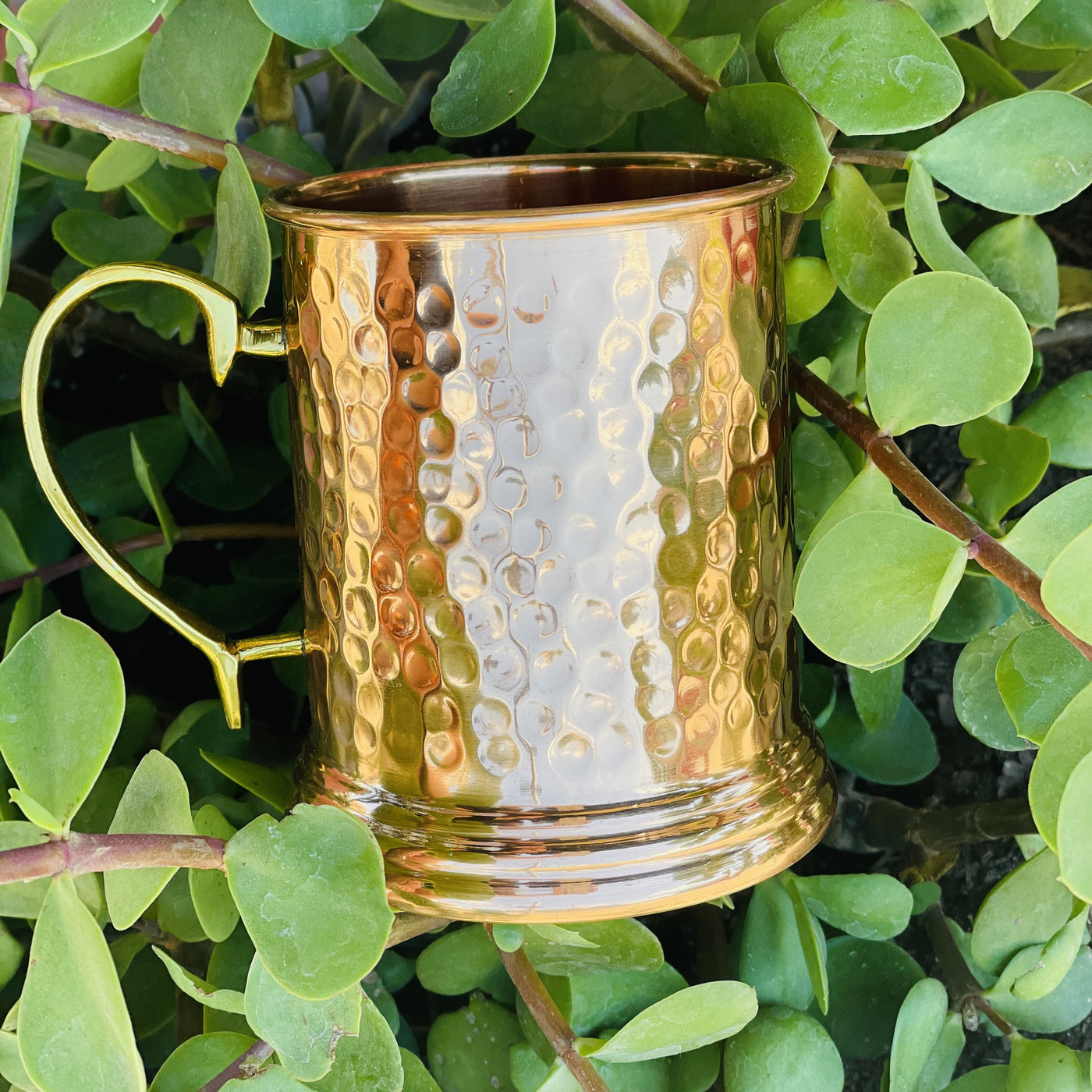 24oz Moscow Mule Hammered Copper Mug-Ruby & Pearl Boutique