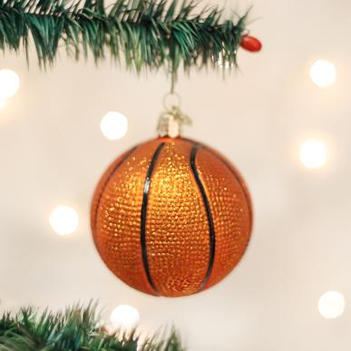 Basketball Ornament-Ruby & Pearl Boutique
