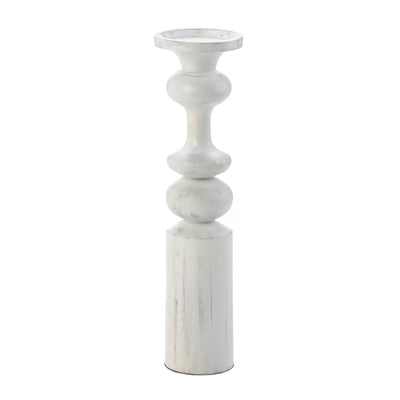 Casares Artisan Candleholder (Black or White)-Ruby & Pearl Boutique