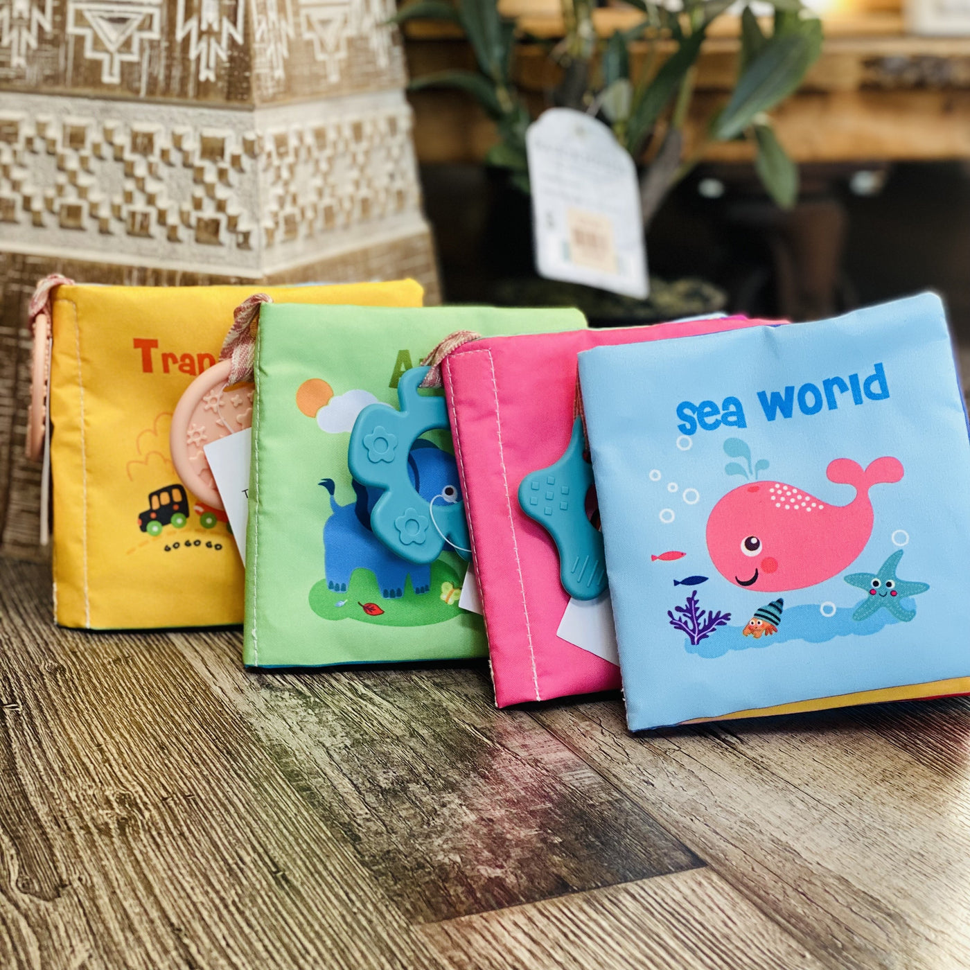 Cloth Books w/ Chewy (Assorted Options!)-Ruby & Pearl Boutique