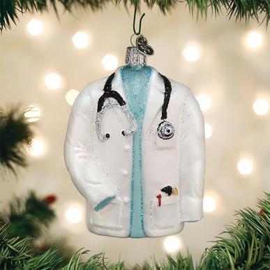 Doctor's Coat Ornament-Ruby & Pearl Boutique