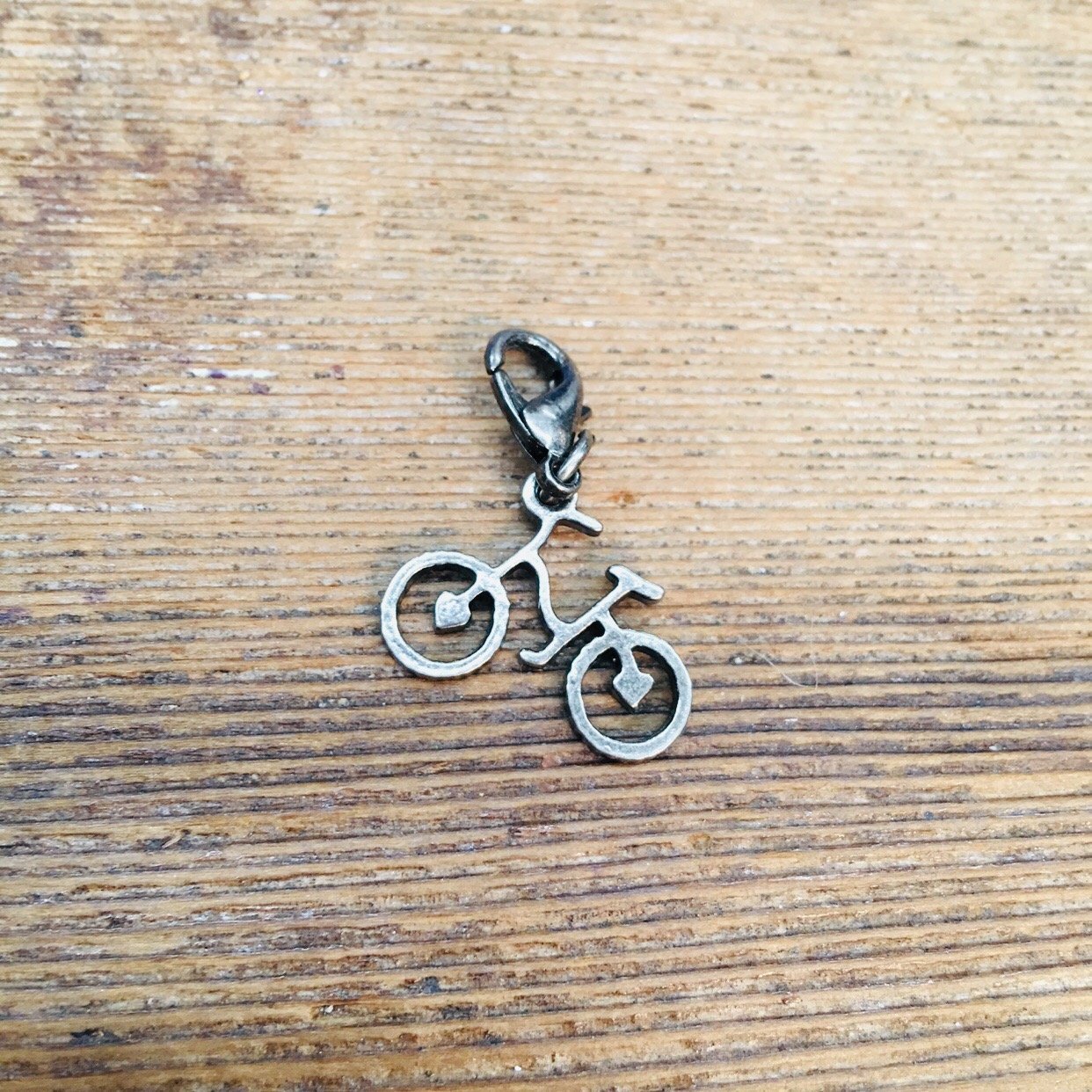 Junk Market Jewelry Bicycle Charm-Ruby & Pearl Boutique
