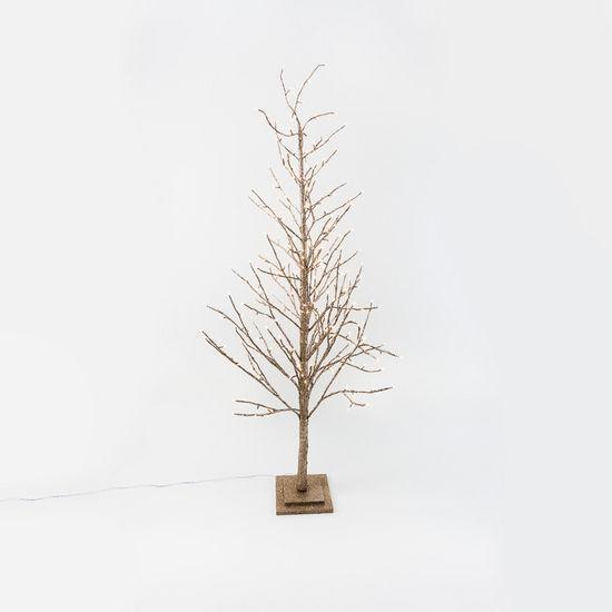 Large Rose Gold Light Up Glitter Tree-Ruby & Pearl Boutique