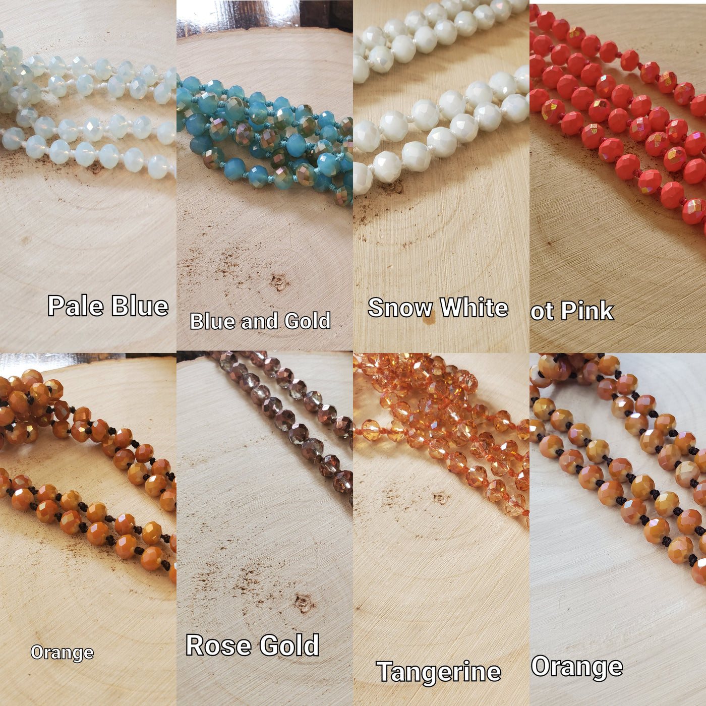 Long Beaded Necklace (Tons of Colors!)-Ruby & Pearl Boutique