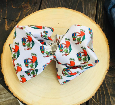 Oh So Fancy Printed Bows-Ruby & Pearl Boutique