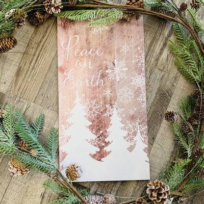 Peace on Earth Wall Decor-Ruby & Pearl Boutique