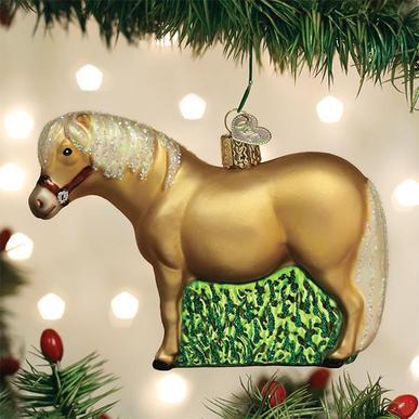 Shetland Pony Ornament-Ruby & Pearl Boutique