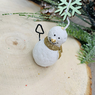 Snowman Dangle Ornament (3 asst)-Ruby & Pearl Boutique