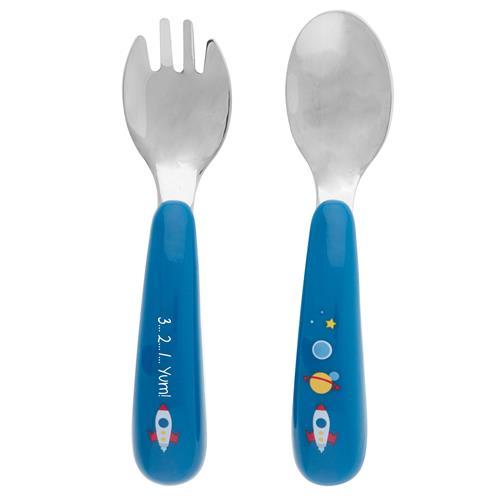 Space Spoon and Fork Set-Ruby & Pearl Boutique