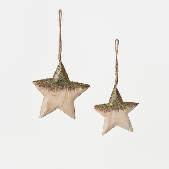 Star Ornament (2 Sizes)-Ruby & Pearl Boutique