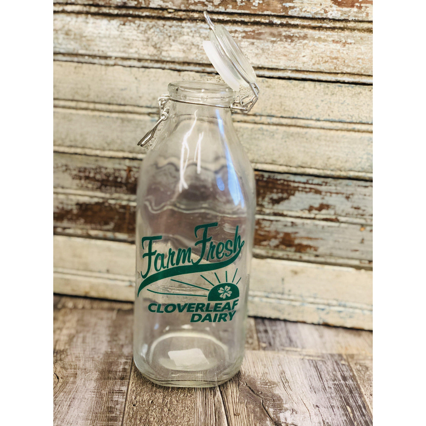 Vintage Inspired Glass Milk Jug-Ruby & Pearl Boutique