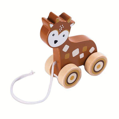 Wooden Pull Toys (3 Animals!)-Ruby & Pearl Boutique
