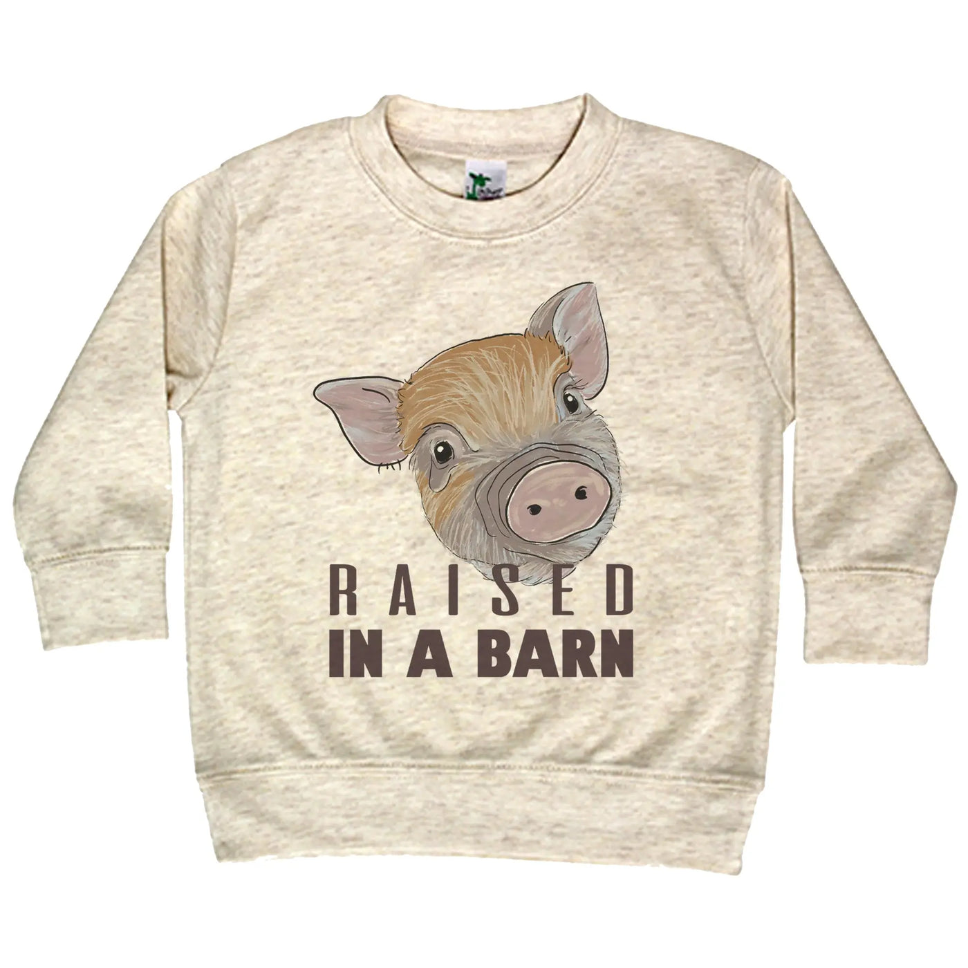 Raised in a Barn Pig Pullover