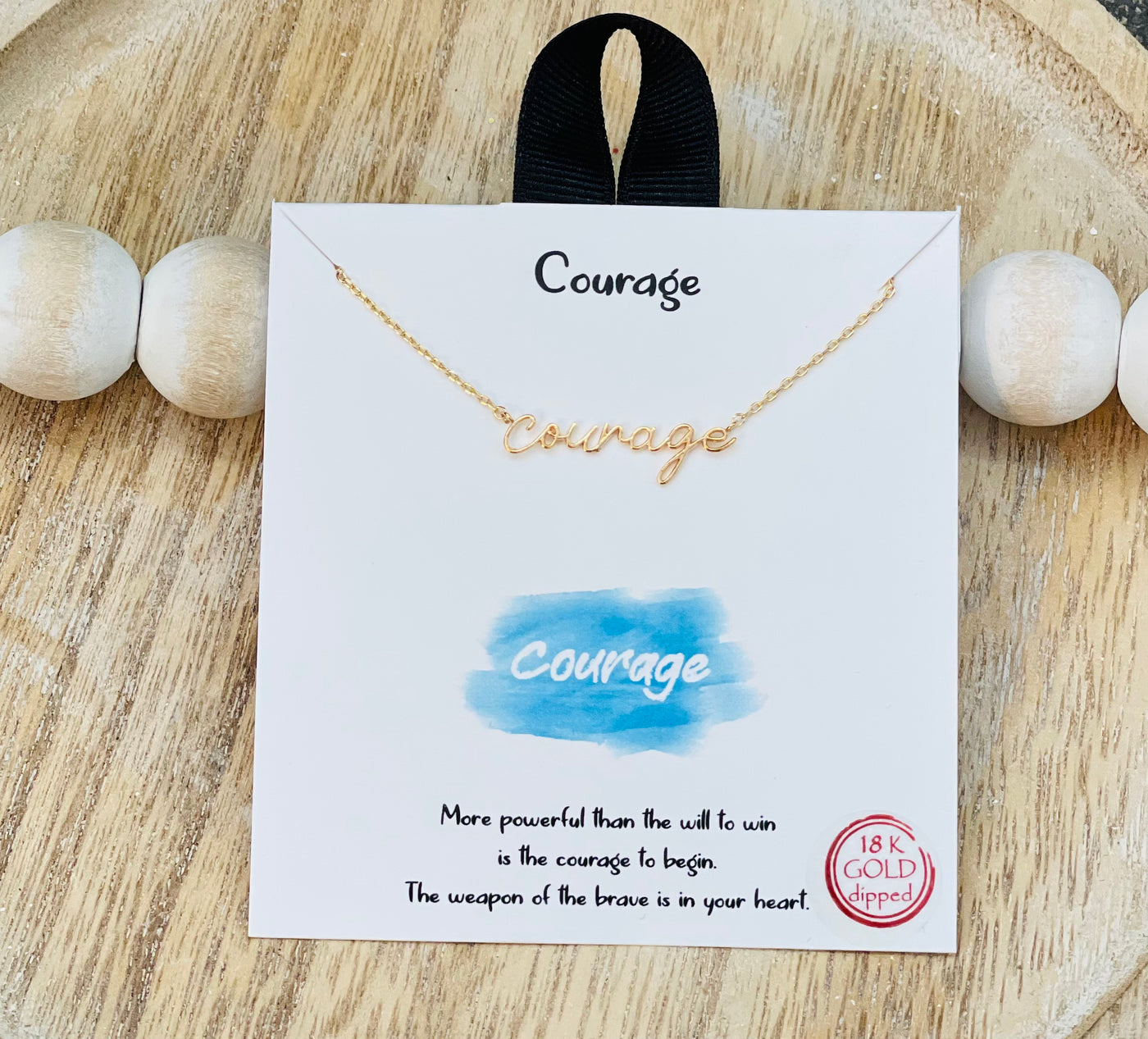 The Courage Necklace