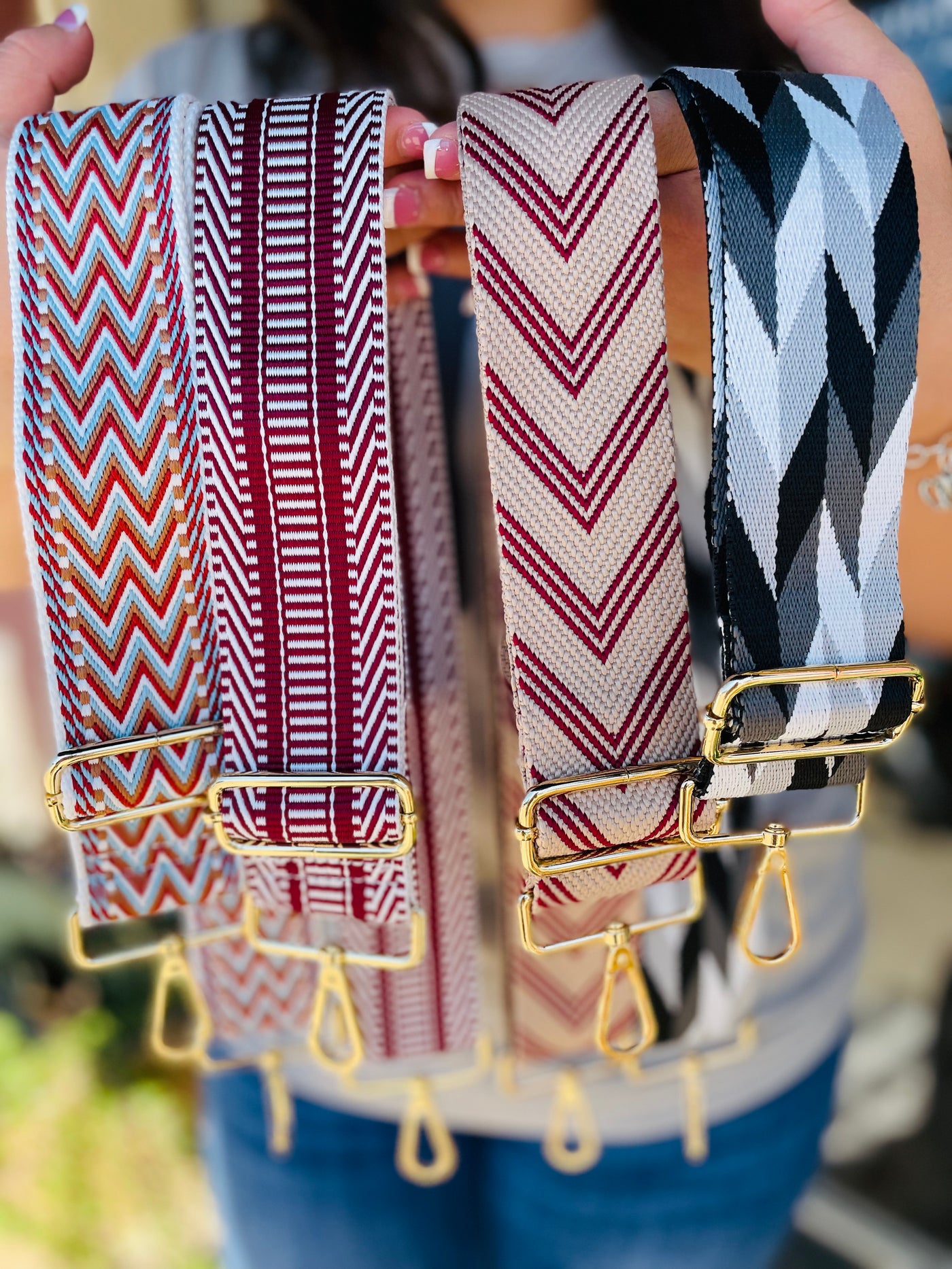 The Striped Purse Strap (4 Styles)