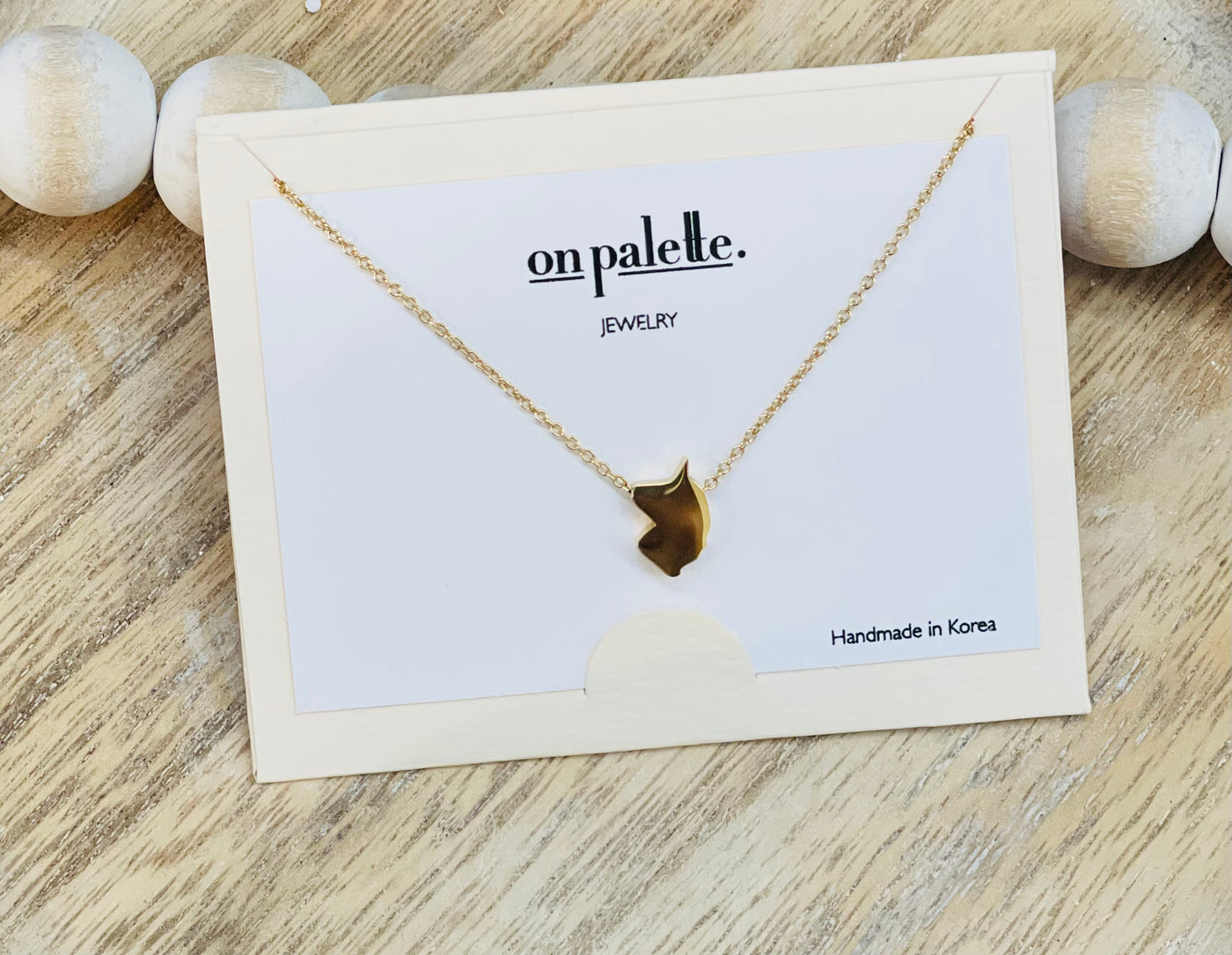 The Golden Horse Necklace