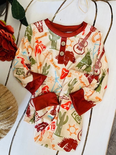 The 2-pc Little Western Jammie Set