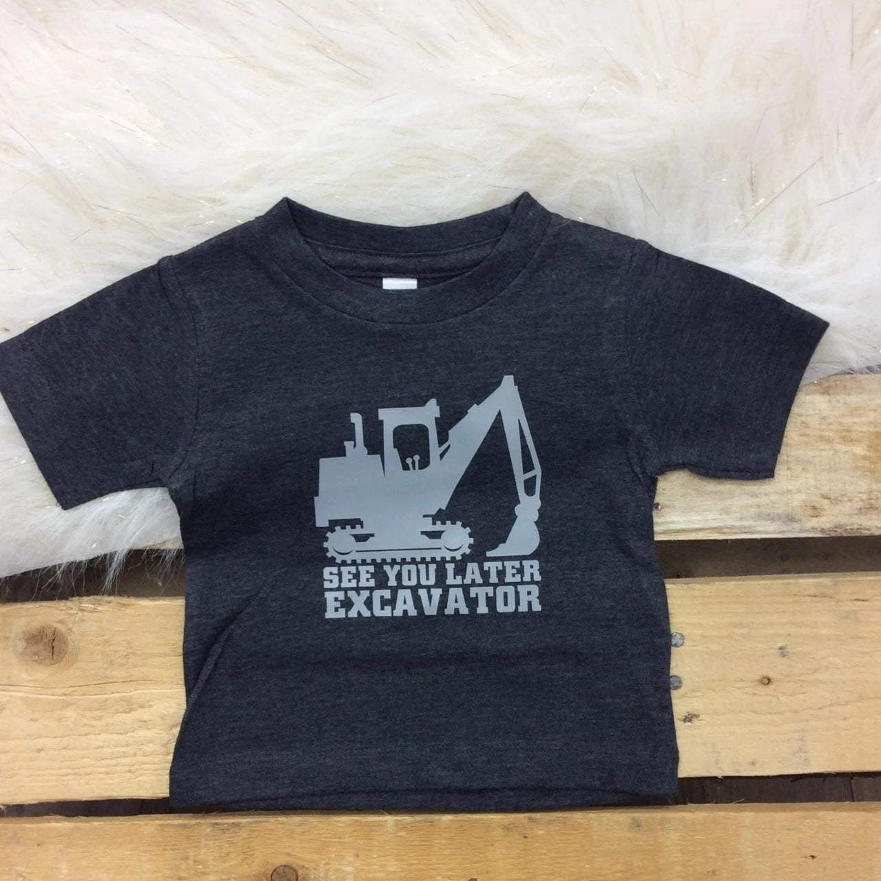 See You Later Excavator Tee